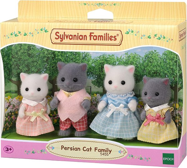 Família dos Gatos Persas - Sylvanian Families - 5455