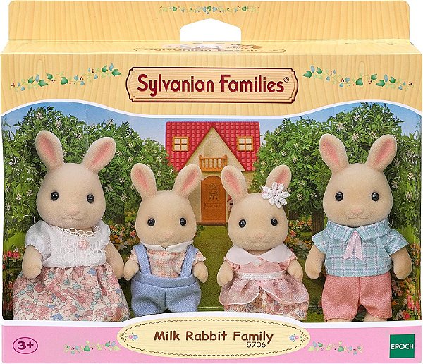 Família dos Coelhos de Leite - Sylvanian Families - 5706