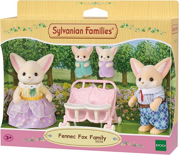 Família das Raposas-do-deserto - Sylvanian Families - 5696