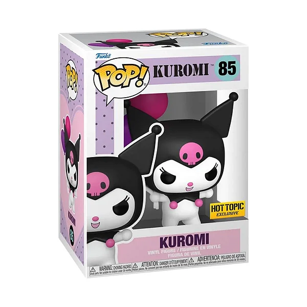 Boneco Funko Pop! Sanrio - Hello Kitty - Kuromi com Baloes