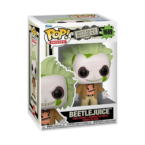 Boneco Funko Pop! Os Fantasmas Ainda se Divertem - Beetlejuice