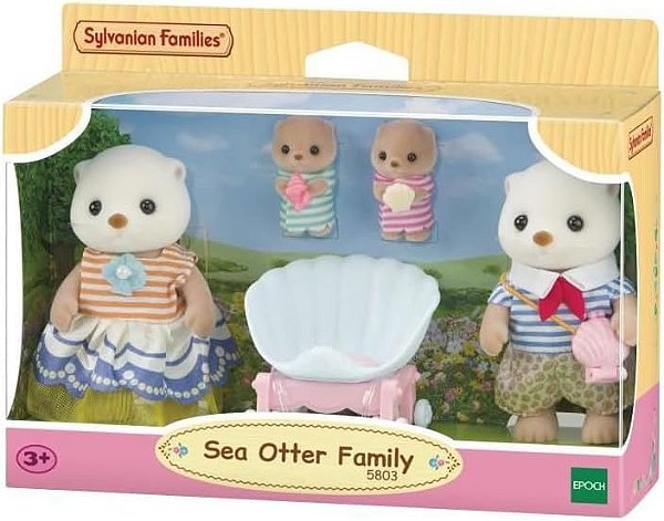 Família das Lontras-Marinhas - Sylvanian Families - 5803