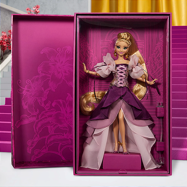 Boneca Rapunzel Vestido de Gala Disney Collector - Mattel