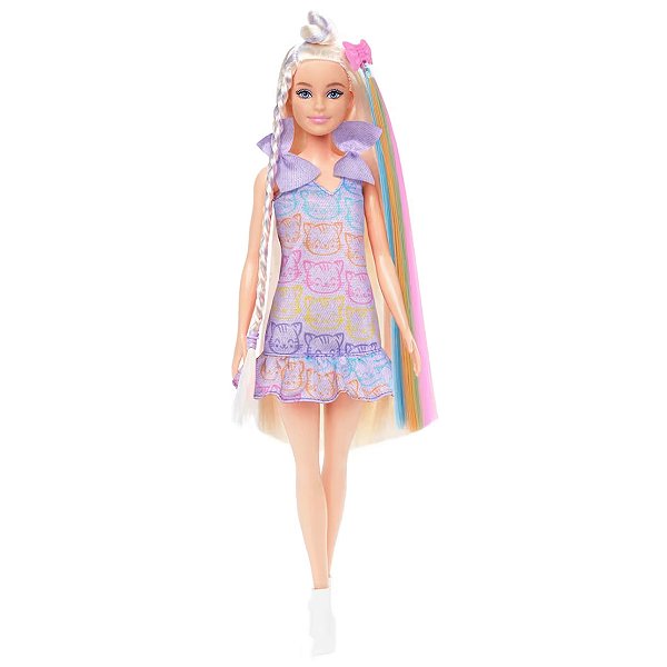Boneca Barbie Fun & Fancy com Cabelo Extra Longo