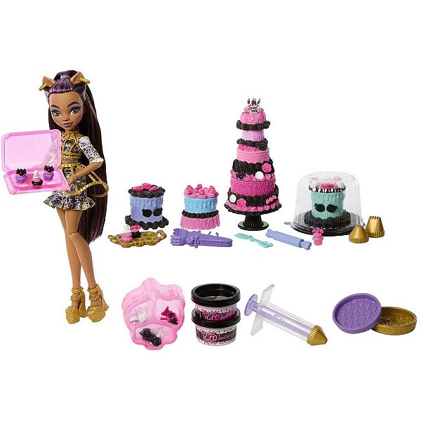 Monster High Clawdeen Playset Scary Sweet Aniversário 1600