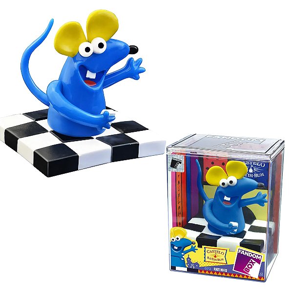 Boneco Ratinho - Fandom Box Castelo Rá Tim Bum