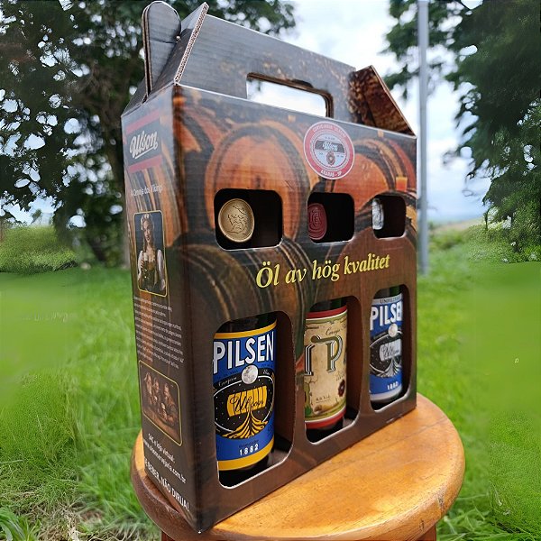 Kit com 3 Garrafas - IPA, PILSEN e PILSEN UNFILTERED