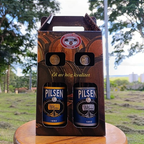 Kit com 2 Garrafas - PILSEN e PILSEN UNFILTERED