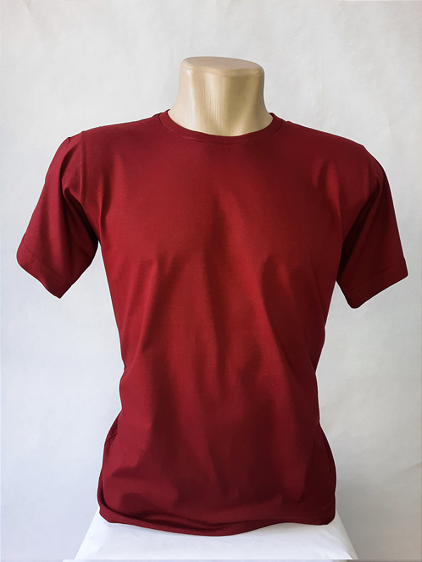 Camiseta Masculina Algodão Lisa Promocional