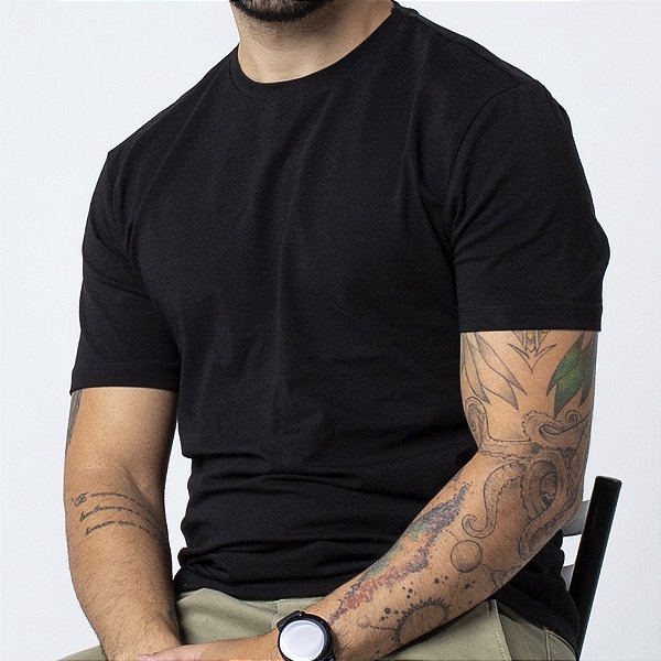 Camiseta Masculina Poliester Lisa Promocional