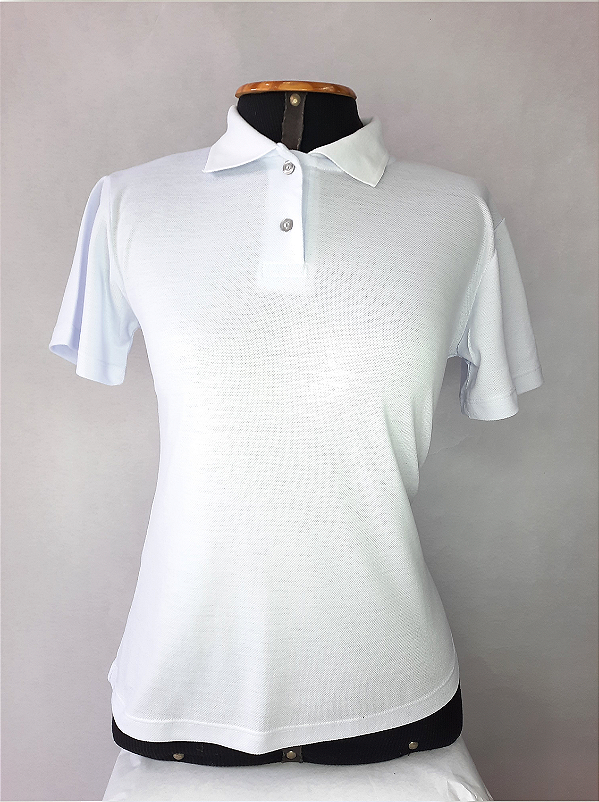 Camisa Polo Feminina Lisa