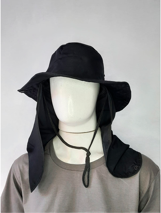 Chapéu Legionário com Proteção de Pescoço