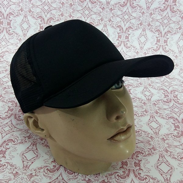 Boné Trucker Liso Ideal p/ Bordar