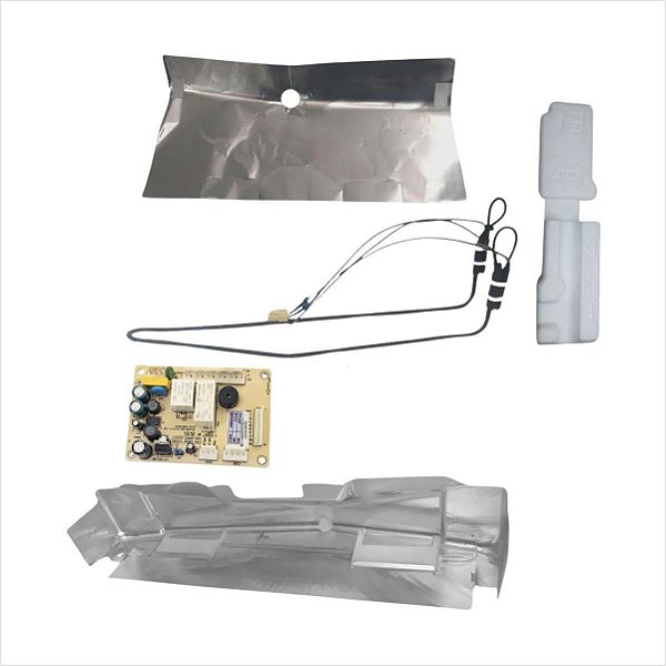 Kit Resistência Radiação 220V para Refrigerador If55 If55s Tf55 Tf55s Tf56 Df56 Df56s Tf56s Electrolux Original 70009829