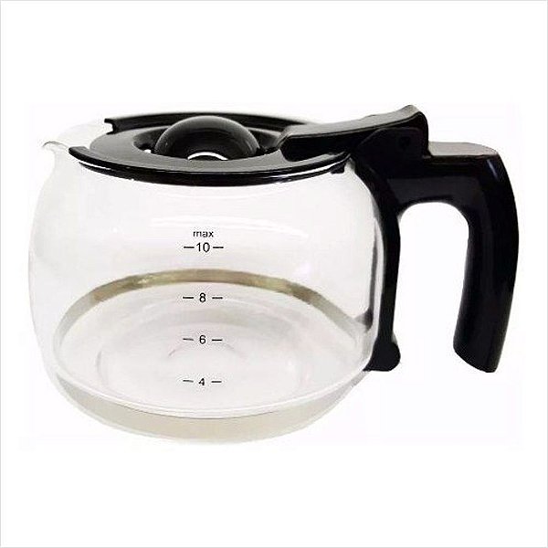Jarra de Vidro Completa para Cafeteira 1,25L Electrolux Original CME11004