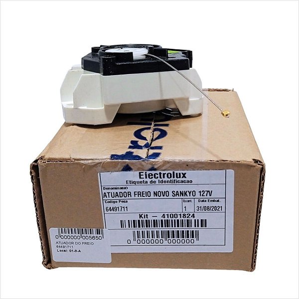 Atuador de Freio para Lavadora Electrolux Original Sankyo 127V - 64491711