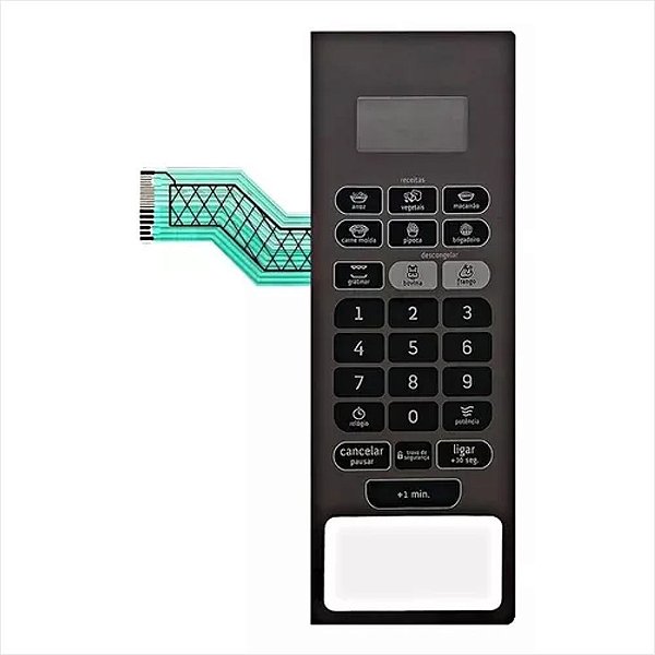 Membrana Teclado Microondas Consul Cma30 Cma 30 Jurkietec