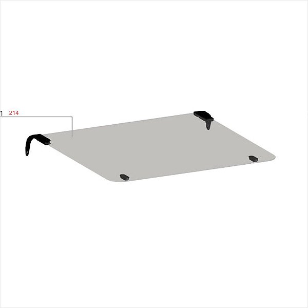Tampa De Vidro Para Fogão Electrolux Original 56EAB 56EAX 56EBT - 70006244