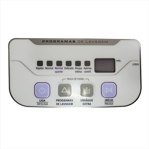 Membrana Do Painel De Controle Para Lavadora De Roupas Electrolux Original - 36116DWQ01