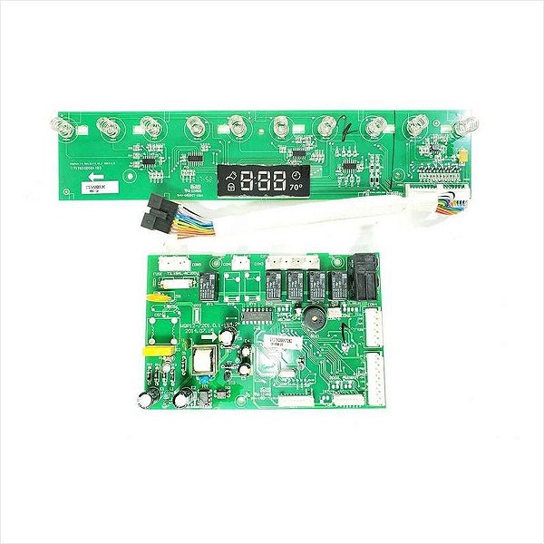 Conjunto Placa De Potência + Interface Para Lava Louças Electrolux Original LI10X 220V - 674001002480 A08514401