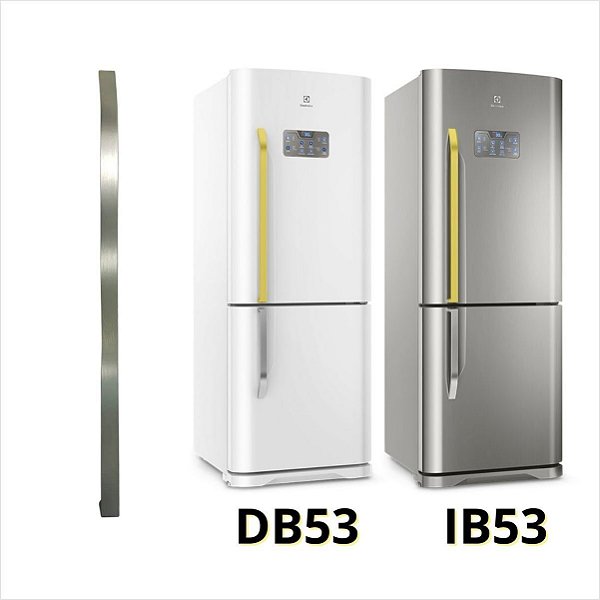 Puxador Inox Refrigerador DB53 DB53X IB53 IB53X A07415002 Electrolux Original