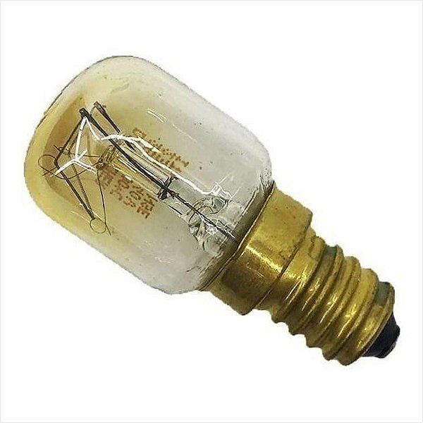 Lâmpada E14 220V 25W Para Fogão Electrolux Original 76DAB 76MDX 76DXV 76EXV OE7TX - 64502467