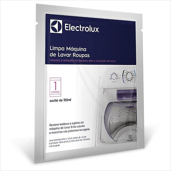 Limpa Lavadora Front e Top Load Electrolux Original 80000723 Para Todos Os Modelos de Lavadora