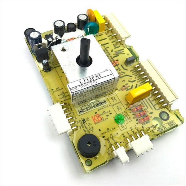 Placa Potência Bivolt Rose Lavadora De Roupas LT12F Electrolux Original 70201326 A99035153  A21424201