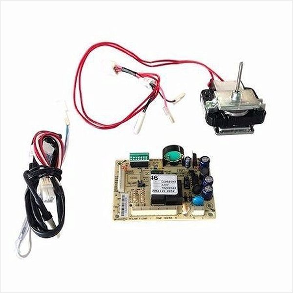 Kit Placa Sensor Ventilador 127V Para Refrigerador Df46 Df49 Electrolux Original 70008875 70001453