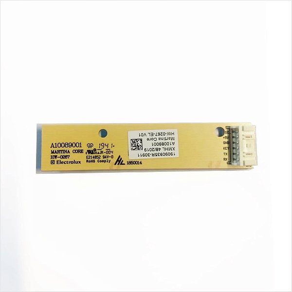 Placa Interface Martina para Refrigerador Frost Free DFX41 DFN41 TF39 TF39S Electrolux Original A10089001