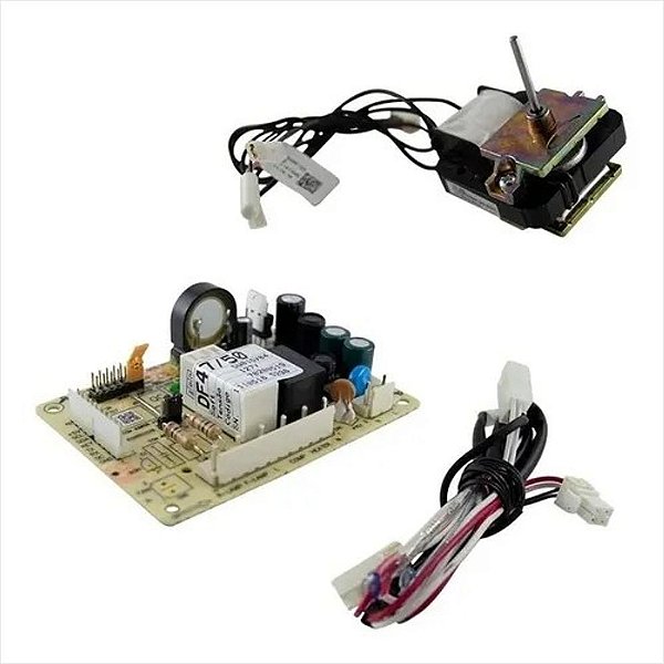 Kit Placa Sensor Para Refrigerador Electrolux Original DF50 DF50X DFW50 DW49 127V - 70001455 70008877