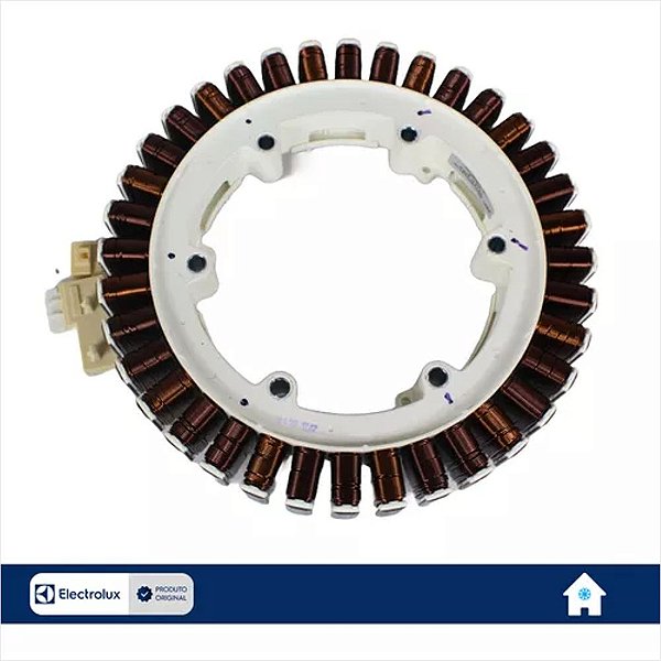 Estator Motor Lava E Seca Electrolux Original LSE09 LSE11 LSE12 LSI09 - 36189l620a / A07650101