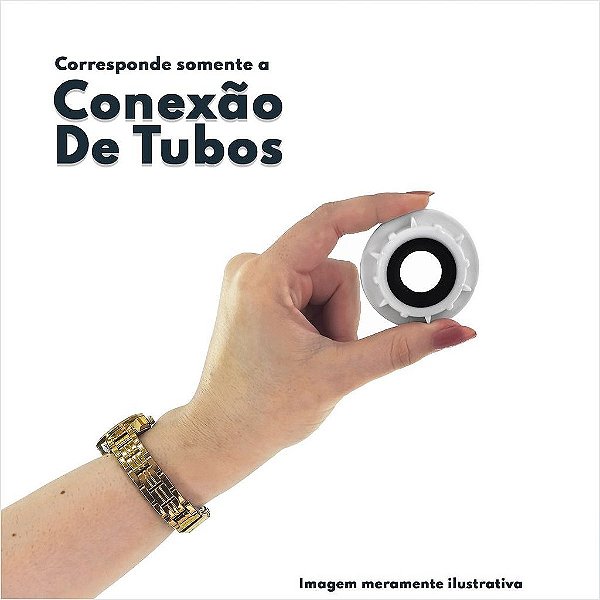 Conexão de Tubos para Lava-Louças LE09B LE09X LE12B LF12X LE12X Electrolux Original 30160012 A08386601