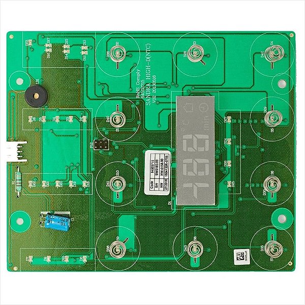 Placa De Interface Para Refrigerador Electrolux Original DI80X DFI80 - 64502715