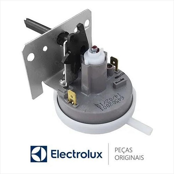 Pressostato de Nivel Para Lavadora De Roupas LT12F Electrolux Original - 64502001
