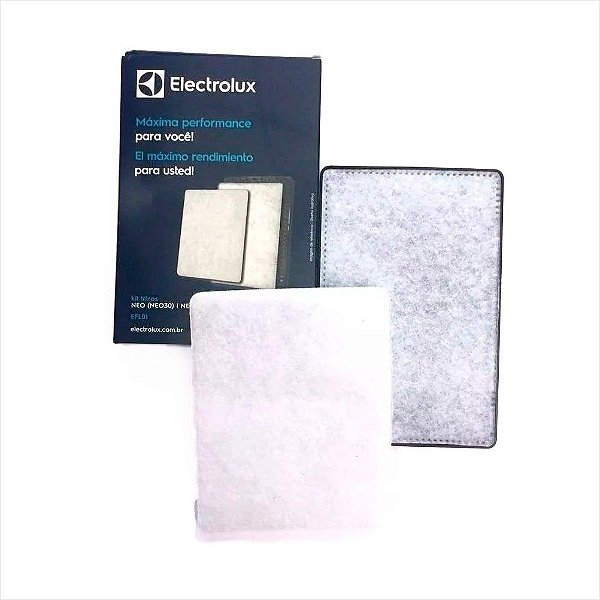 Kit Filtro Aspirador De Pó Electrolux NEO30 NEO31 Neomax - A12996601