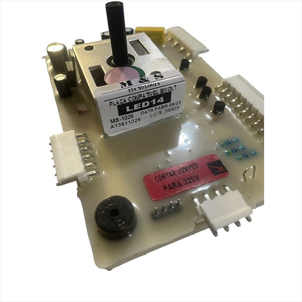 Placa De Potência Bivolt Para Lavadora LED14 Electrolux Original A13611026