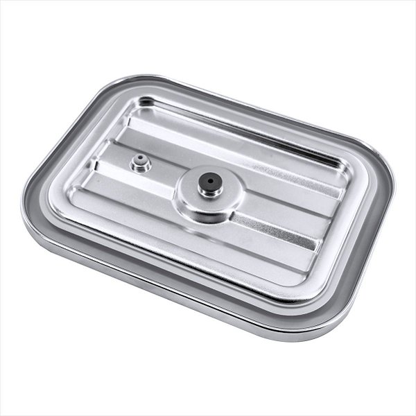 Conjunto 2 Potes Herméticos de Vidro Para Fechamento Vácuo Com Tampas Metálicas Electrolux Original EVGB1 A27386601