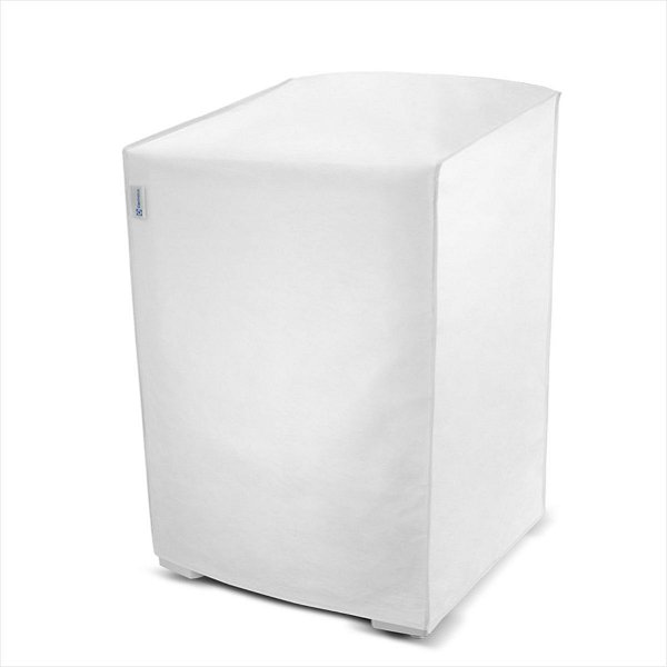 Capa Branca Protetora Lavadora 6kg a 10kg Tamanho P 58x58x96cm Electrolux Original A12124701 41036663 80000709