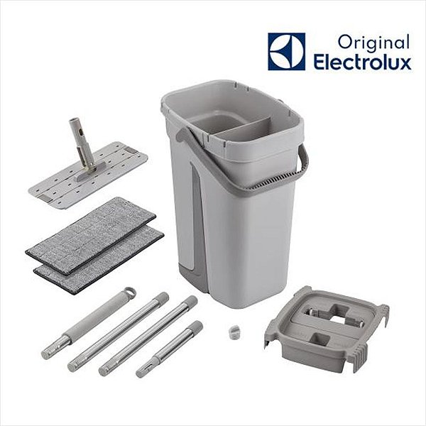 Mop Flat Multiuso Lava e Seca Quadrado Esfregão Multiuso Para Limpeza Electrolux Original MCML02 A23217301