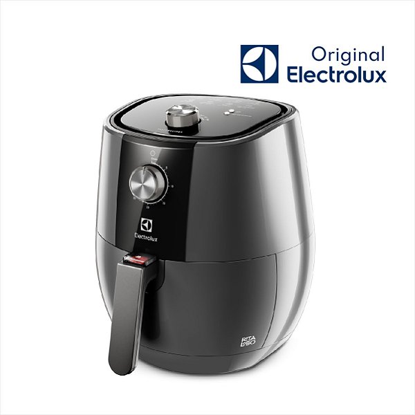 Air Fryer Grande 4 Litros 127V 1400W Grafite Electrolux Original EAF30  900921555
