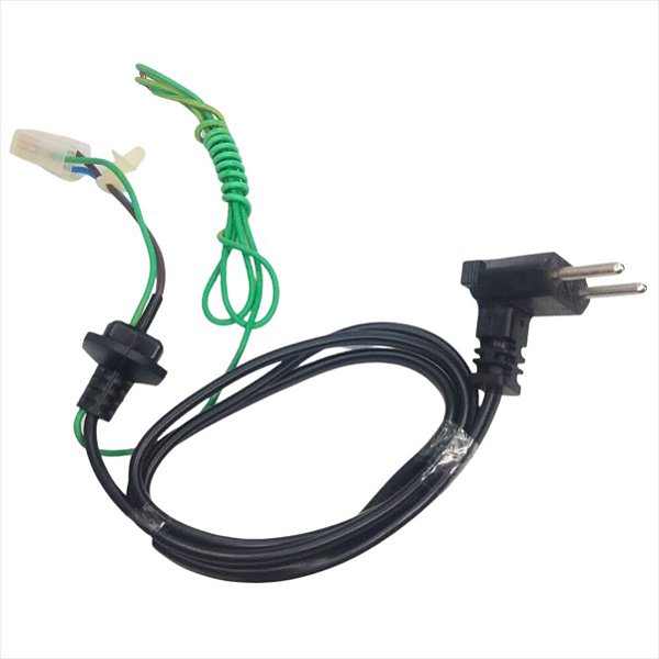 Cabo Elétrico Lavadora Lt60 Electrolux Original 64591624 A10220701 Cabo de Força