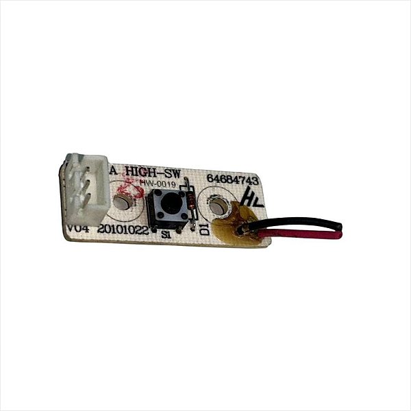 Placa De Iluminação Do Dispenser De Água Para Refrigerador Electrolux Original - 64684743