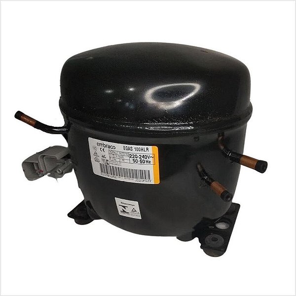 Compressor 1/3 Refrigerador Electrolux 220V 60HZ SD EGAS100HLR R134a 72090169 Embraco