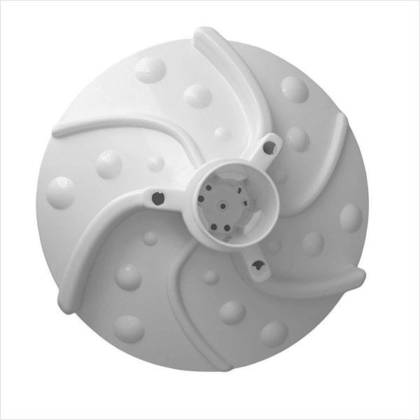 Agitador Inferior Branco para Lavadora LBU15 LTD16 LTP16 LAC16 LES15 LTR15 LTC15 Electrolux Original 67493622 A99063402