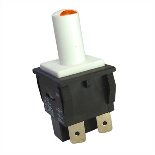 Botão Branco Laranja Congelamento Rápido Freezer 64491702  Electrolux Original