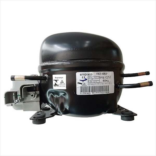 Compressor Embraco EM2S60 127V 60HZ - A99267802 R134 1/5