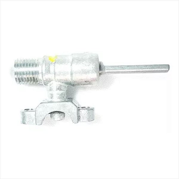 Registro 10 Sem Valvula Branco Para Fogão 76UT 76ETB 76TB old 76E5 76E5GX old 76ETX Electrolux Original 62810110