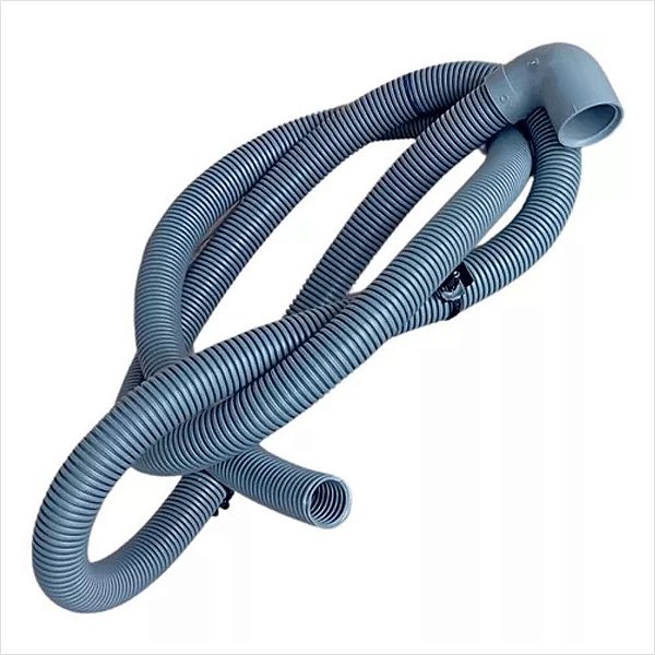 Mangueira Saída Curva 90° Para Lavadora LED14 LES11 Electrolux Original A02080813