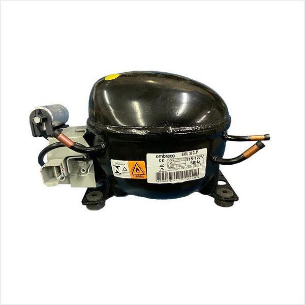 Compressor 1/8 EMU30CLP 127V Geladeira RE31 Electrolux A02819721